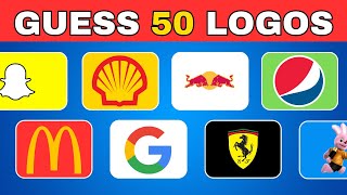 Guess the Logo Quiz | Can You Guess the 50 Logos?