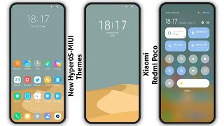 3 New HyperOS-MIUI Themes for Xiaomi,Redmi,Poco | Best HyperOS-MIUI Themes😱