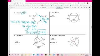 Lesson 2: Interior Angles of Circles