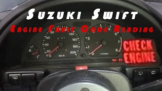 Suzuki Swift - Engine Fault Code Reading