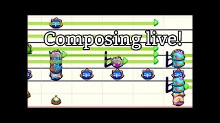 Composing live!