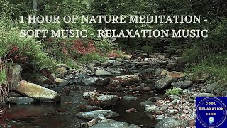 1 Hour of Nature Meditation - Soft Music - Relaxation Music