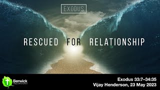 23 July 2023, Exodus 33:7–34:35, Vijay Henderson