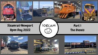 Steamrail/Newport Open Day 2022 - Part 1: The Diesels