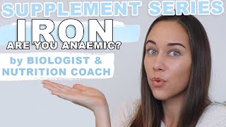 Iron Deficiency Anaemia - Nutritional Supplements Series | by Biologist & Naturopath