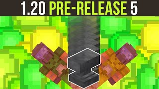 Minecraft 1.20 Pre-Release 5 - Rejoice! The Pains Of Anvil Death Reduced...