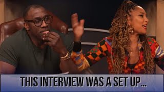 Poor Amanda Seales, Shannon Sharpe Is So Unserious