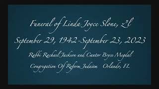 Funeral service for Linda Joyce Slone (9/27/23)