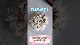 Pisang Crispy - pisang nugget - topping cokelat keju #cooking #pisangnugget #pisangcrispy #cemilan