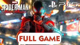 SPIDER-MAN MILES MORALES Walkthrough Gameplay FULL GAME PART 1 [PS5 60FPS ] - No Commentary