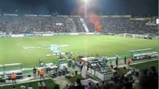 FC P.A.O.K. THESSALONIKI vs FC ARIS 4-1 SEP.2012 (THE ENTER OF TEAMS IN TOUMPA STADIUM OF PAOK)