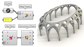 Parametric Structure (Rhino Grasshopper)