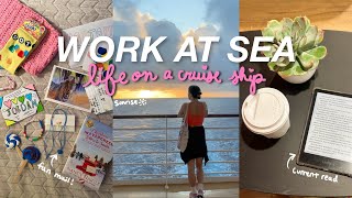 a REALISTIC day in my life on Utopia of the Seas  🌊 working on a cruise ship 🚢