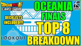 DBSCG OCEANIA FINALS TOP 8 BREAKDOWN + DECKLISTS!