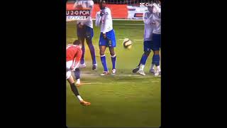 Ronaldo knuckle ball free kick #fyp #football #goat