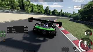 I Beat the Scintilla Record Around Nordschleife, Again - BeamNG Drive Multiplayer