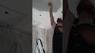 installation of ceiling lighting #diy #shorts