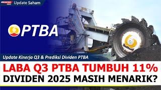 Analisa Saham PTBA Terbaru! Laba PTBA Naik, Saham PTBA Masih Menarik Untuk Dividen Investing?