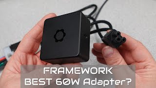 Framework 60w Laptop USB Power Adapter Review and Test