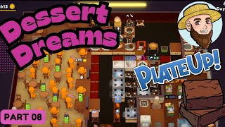 Dessert Dreams Cake Shop! - Solo Play PlateUp! I Part 08 #dessert #cake #plateup #theontariogardener