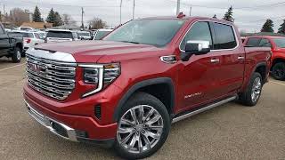 2023 GMC Sierra Denali 1500 Volcano Red