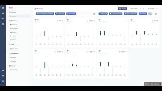 How to export the social networks reports in CSV files