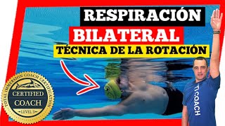 ✅ El MEJOR EJERCICIO para aprender a  RESPIRAR en el ESTILO LIBRE  (Respiración Bilateral)