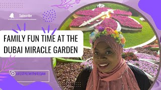 Family Fun Day at the Dubai Miracle Garden/ World Largest Flower Garden 2023/ Night view of DMG.