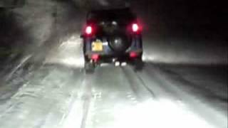 Land Rover Fun in the snow !!!