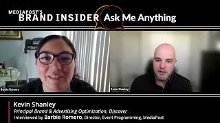 Brand Insider: Ask Me Anything with Discover’s Kevin Shanley