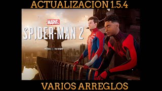 SPIDERMAN 2 ACTUALIZACION 1.5.4 MAS CORRECIONES DE SHADERS