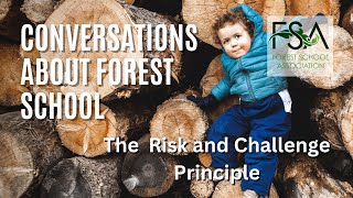 In conversation around Risk and challenge in Forest School with Louise Ambrose and Lily Horseman