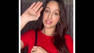 Nora Fatehi doesn't speak English spoof video 😭😭