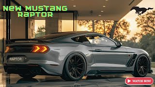 2025 Ford Mustang Raptor Unveiled -  FIRST LOOK