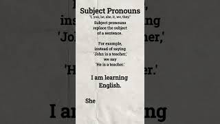 English Practice:How to Use Pronouns Correctly! #english #englishlanguage #englishgrammar#motivation