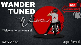 Intro Video Logo Reveal | Wandertuned | #logo #intro #youtubeshorts