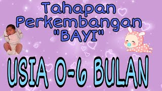 Tahapan Perkembangan Bayi 0-6 Bulan