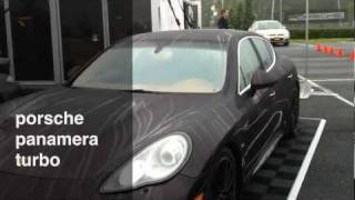 2013 Porsche line up and the all new panamera turbo s