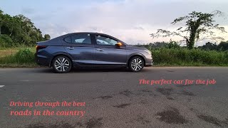 Driving through the best B roads in the country| Honda City 2020 Drive 😇