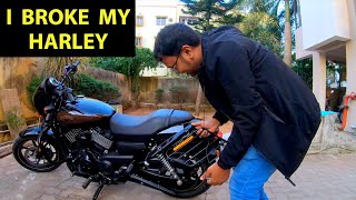 I Broke my Harley Davidson