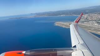 A320 Flight from Nice to Bordeaux operated by Easyjet