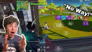 I Used Aimbot To Win A Game of Fortnite Mobile | Ipad Mini 5 (Gameplay)