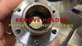 REPLACE FRONT BEARING on a 2023 or newer BC 8, BC 15 & BC 25  COFFEE ROASTER