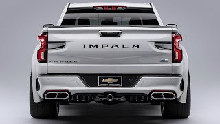 2025 Chevy Impala Pickup Truck: The Luxury Sedan Turned Beastly Pickup!