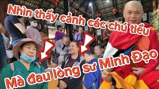 Bất ngờ gặp hai cô Phật Tử đến gặp sư Minh Đạo và nói điều này rất cảm động