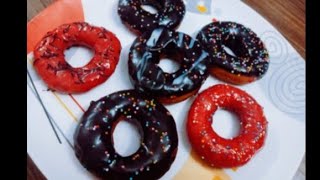 Eggless Bakery Style Doughnuts, Easy and Simple Snack Time Recipe