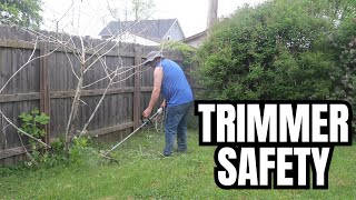 How to use a battery string trimmer safely and effectively