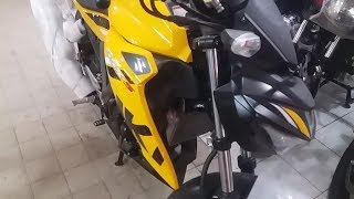 New Suzuki GSX S150 [ Suzuki GSX-S150 Disc Editon ] Suzuki GSX S-150 Key Less Doff Spec & Review