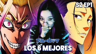 LOS 6 MEJORES - REACCION BLUE LOCK S2 EP 1 + OPENING