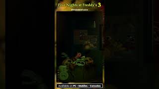 Five Nights at Freddy's 3  #madewithfusion  #fnaf  #fivenightsatfreddys